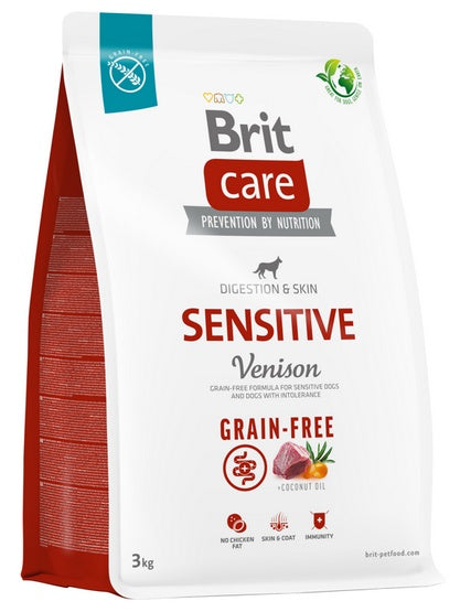 Brit Care Grain Free Sensitive Venison 3kg - Image 1