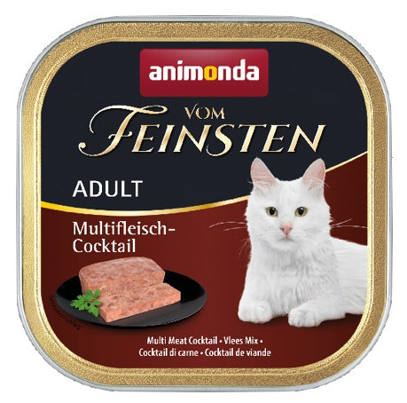 Animonda vom Feinsten Cat Adult Mix Mięsny tacka 100g - Image 1