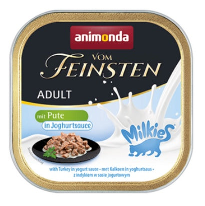 Animonda vom Feinsten Milkies Cat indyk + mleko - kremowy sos mleczny - Image 1