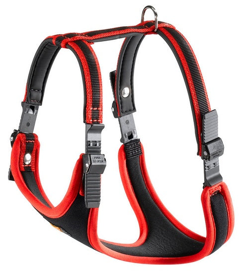 Ferplast Ergocomfort P Szelki M czerwony [75464922] - Image 1