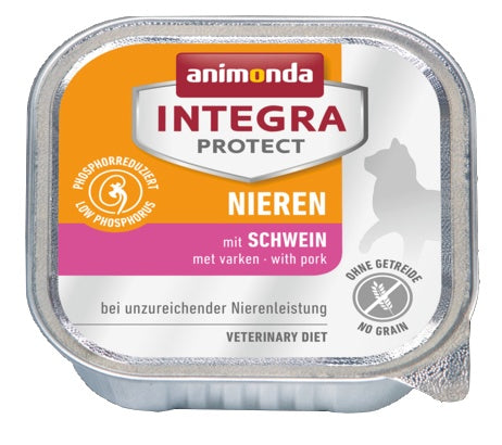 Animonda Integra Protect Nieren dla kota – z wieprzowiną tacka 100g