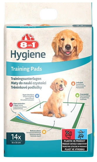 8in1 Mata absorbująca Training Pads 56x56cm - małe opakowanie 14szt - Image 2