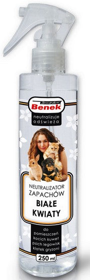 Super Benek Neutralizator Spray - Białe kwiaty 250ml - Image 1