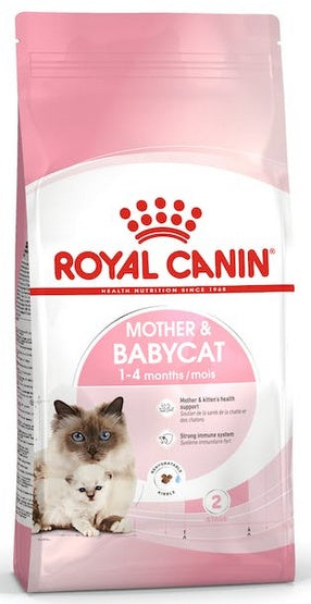 Royal Canin Mother&Babycat karma sucha dla kotek w okresie ciąży, laktacji i kociąt od 1 do 4 miesiąca 4kg - Image 1