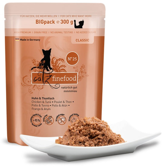 Catz Finefood Classic N.25 Kurczak i Tuńczyk saszetka 300g - Image 2