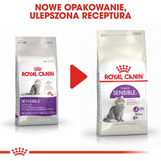 Royal Canin Sensible karma sucha dla kotów dorosłych, o wrażliwym przewodzie pokarmowym 400g - Image 3
