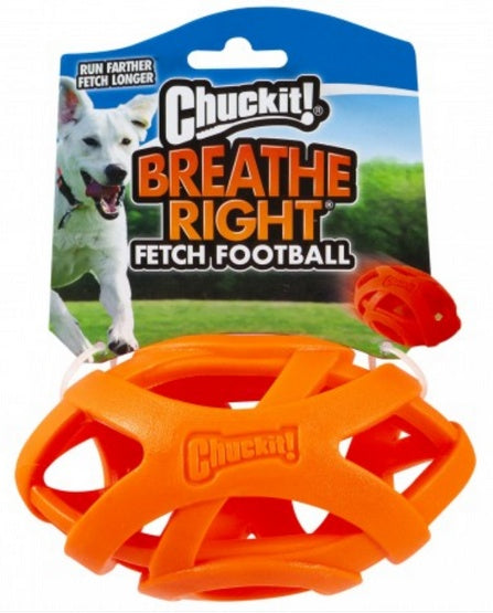 Chuckit! Breathe Right Football - ażurowa konstrukcja ułatwiająca oddychanie - Image 1