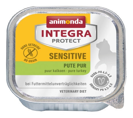Animonda Integra Protect Sensitive dla kota – z indykiem tacka 100g