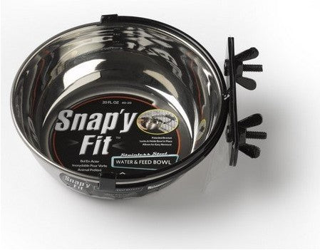 MidWest Snap'y Fit Miska stalowa do klatki 600ml [SF40-20] - Image 2