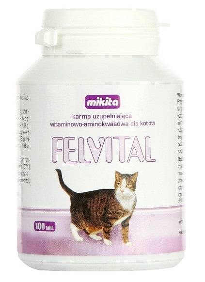 Mikita Felvital 100 tabletek - preparat witaminowo-aminokwasowy - Image 2