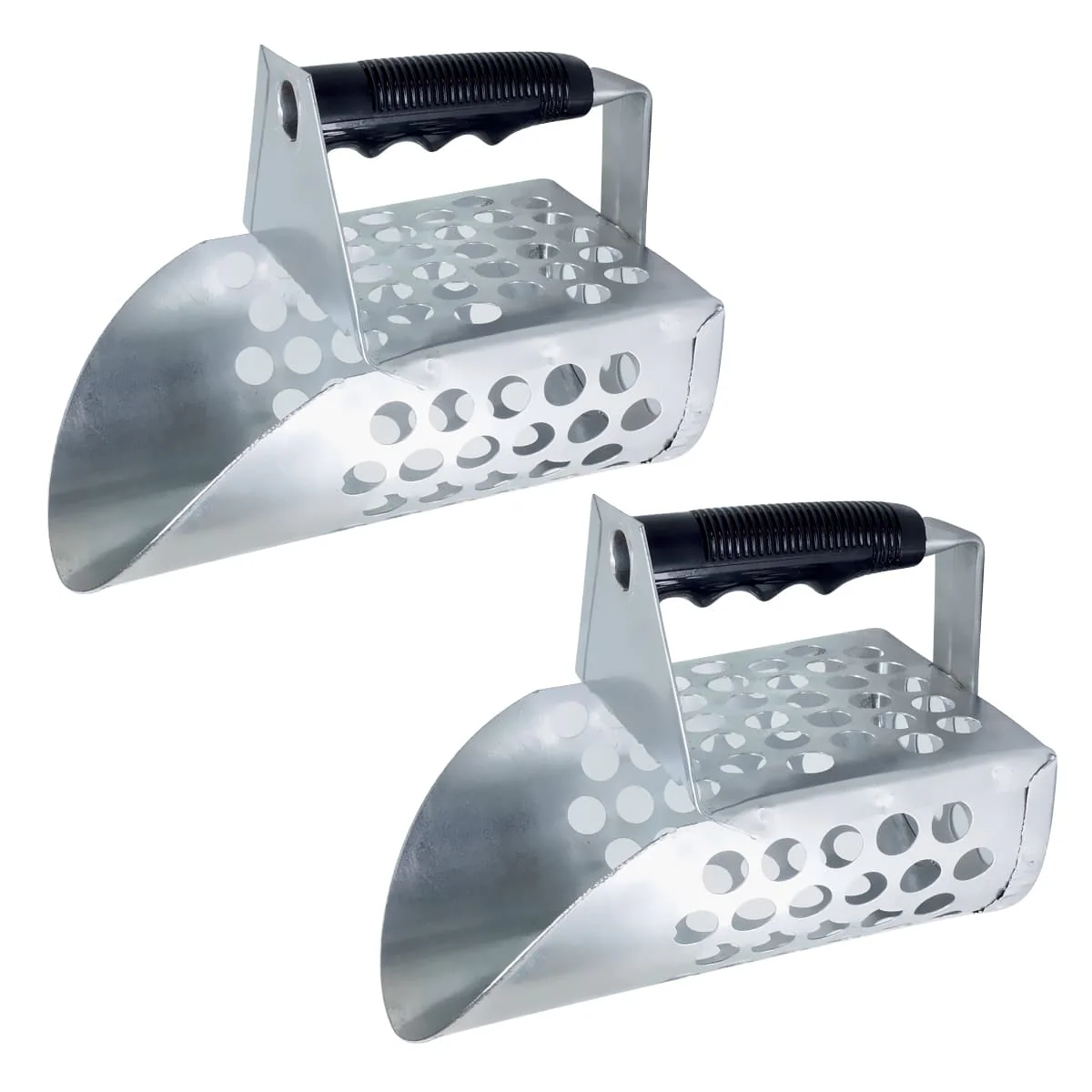 Dune Scoops - Two Pack Combo Metal Detector, Shelling, and Rock Hunting Beach Hand Sand Scoop - Image 2