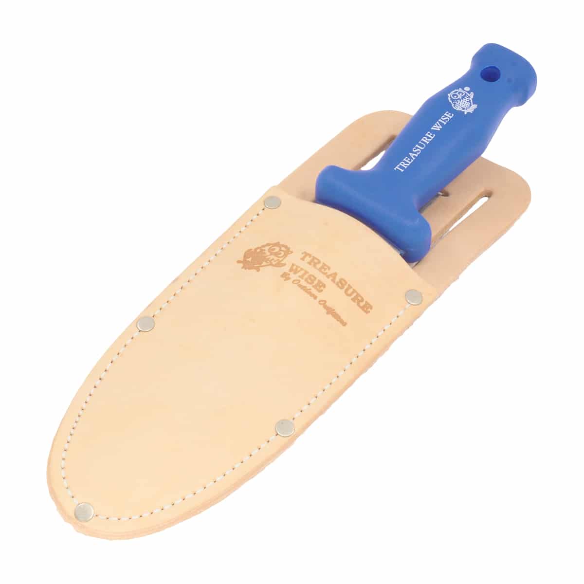 3-in-1 Treasure Wise Metal Detector User Digging Tool and Large Leather Sheath - Image 2