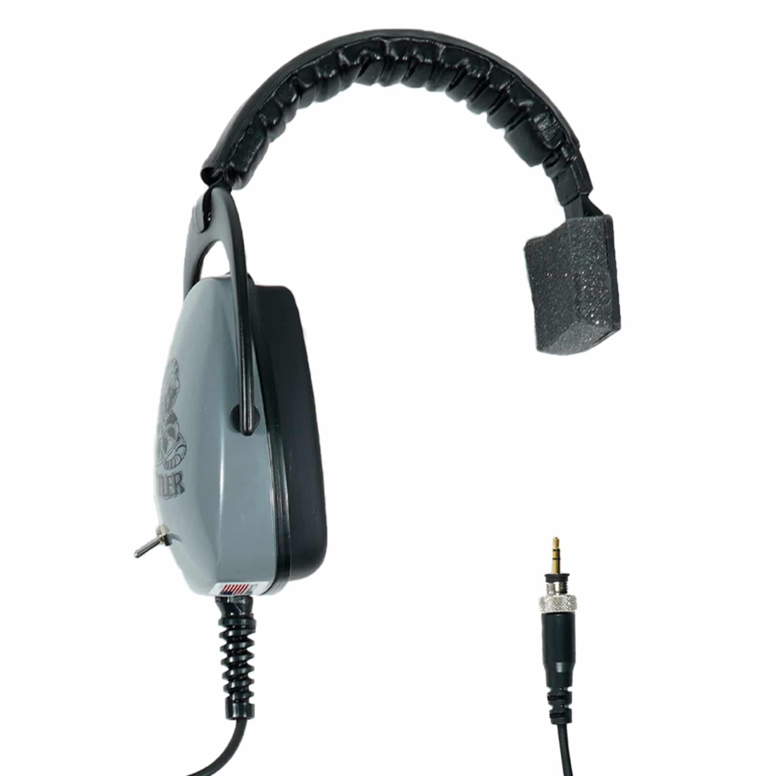 DetectorPro Rattler Headphones with 1/8" Plug for Equinox and Manticore - Image 1