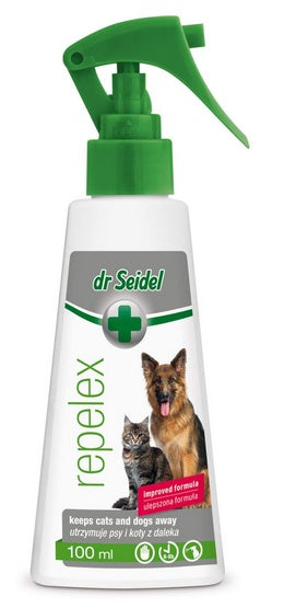 Dr Seidel Repelex - Płyn utrzymujący psy i koty z daleka 100ml - Image 2