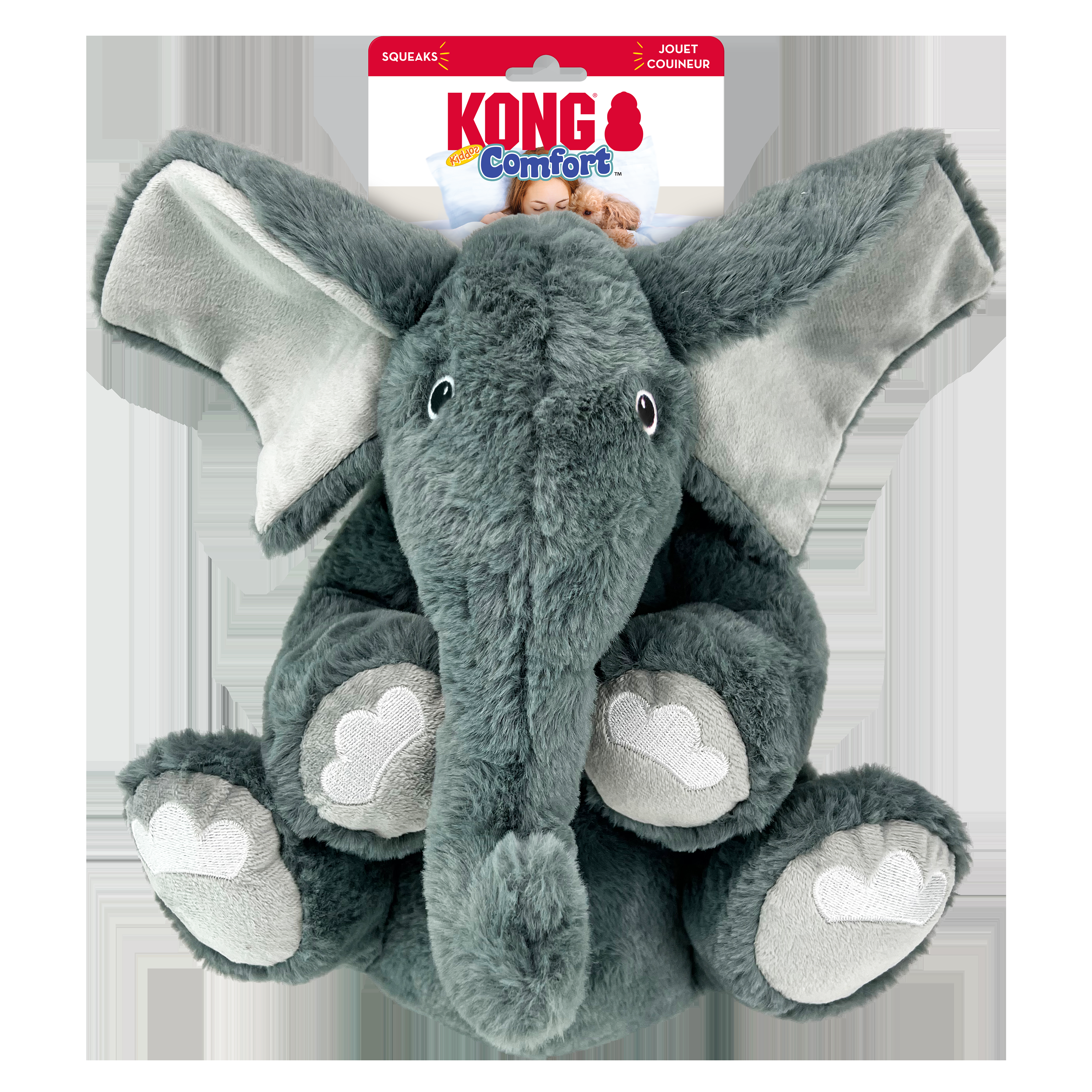 KONG Comfort Kiddos Jumbo Elephant - Image 1