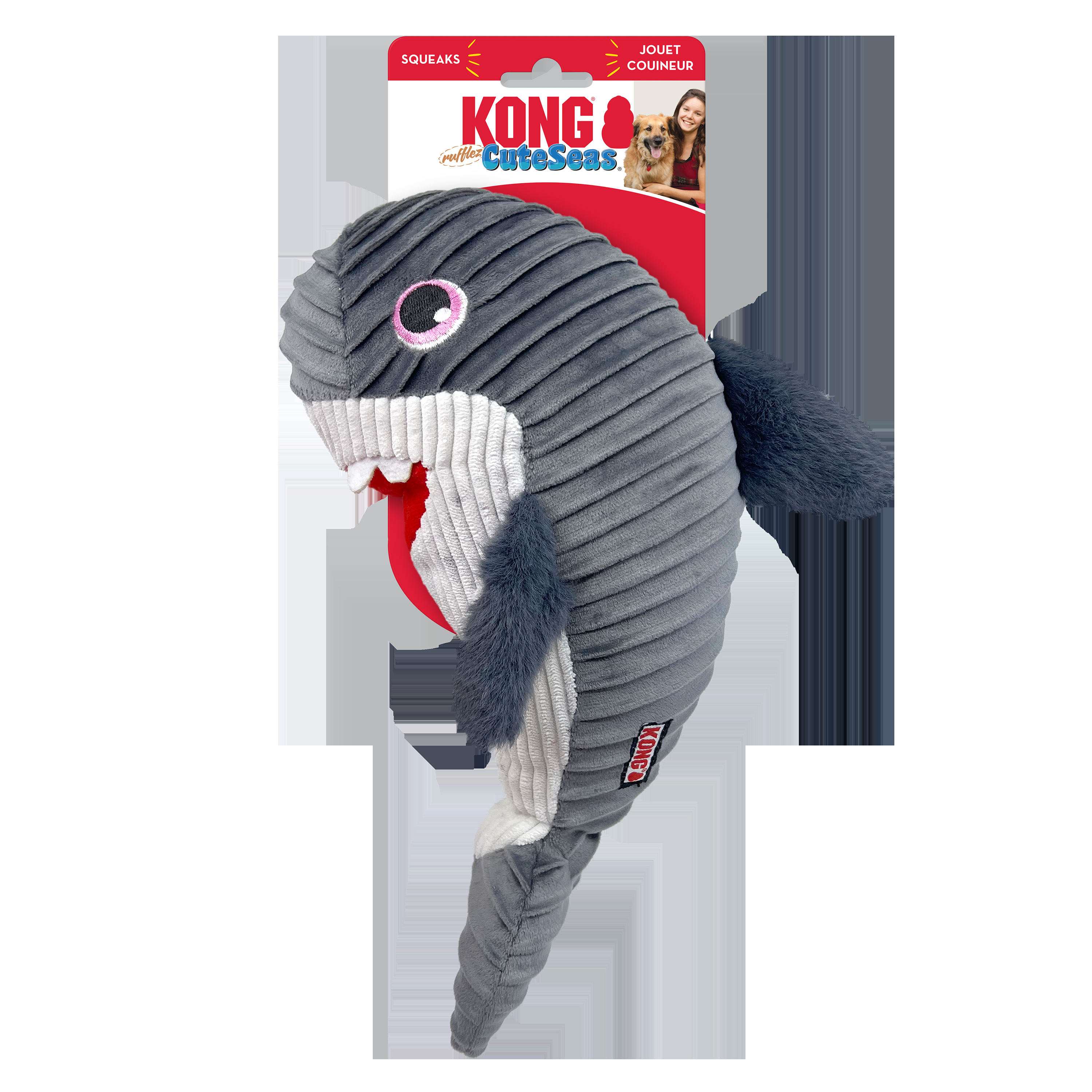 KONG Cuteseas Rufflez Shark / - Aug - Image 2