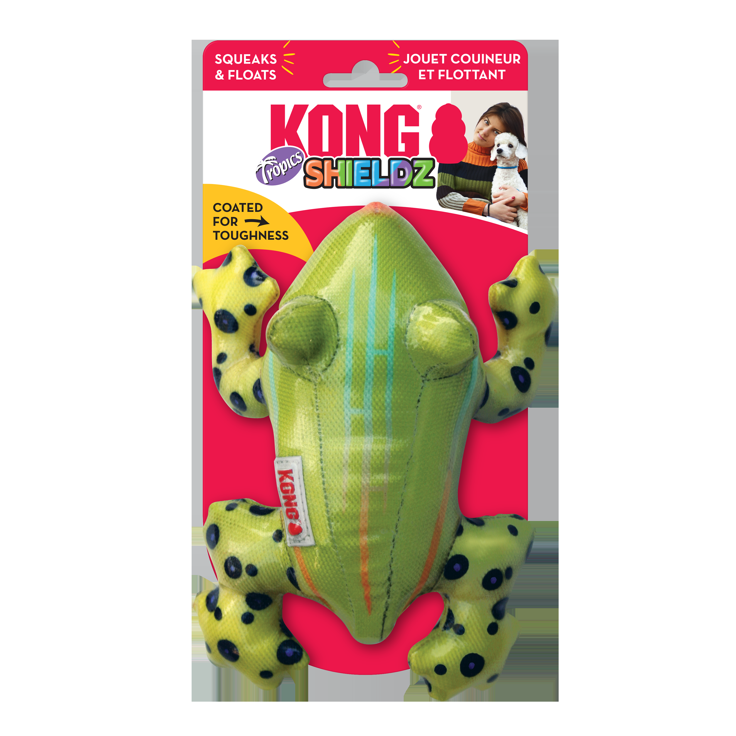 KONG Shieldz Tropics Frog - Image 1