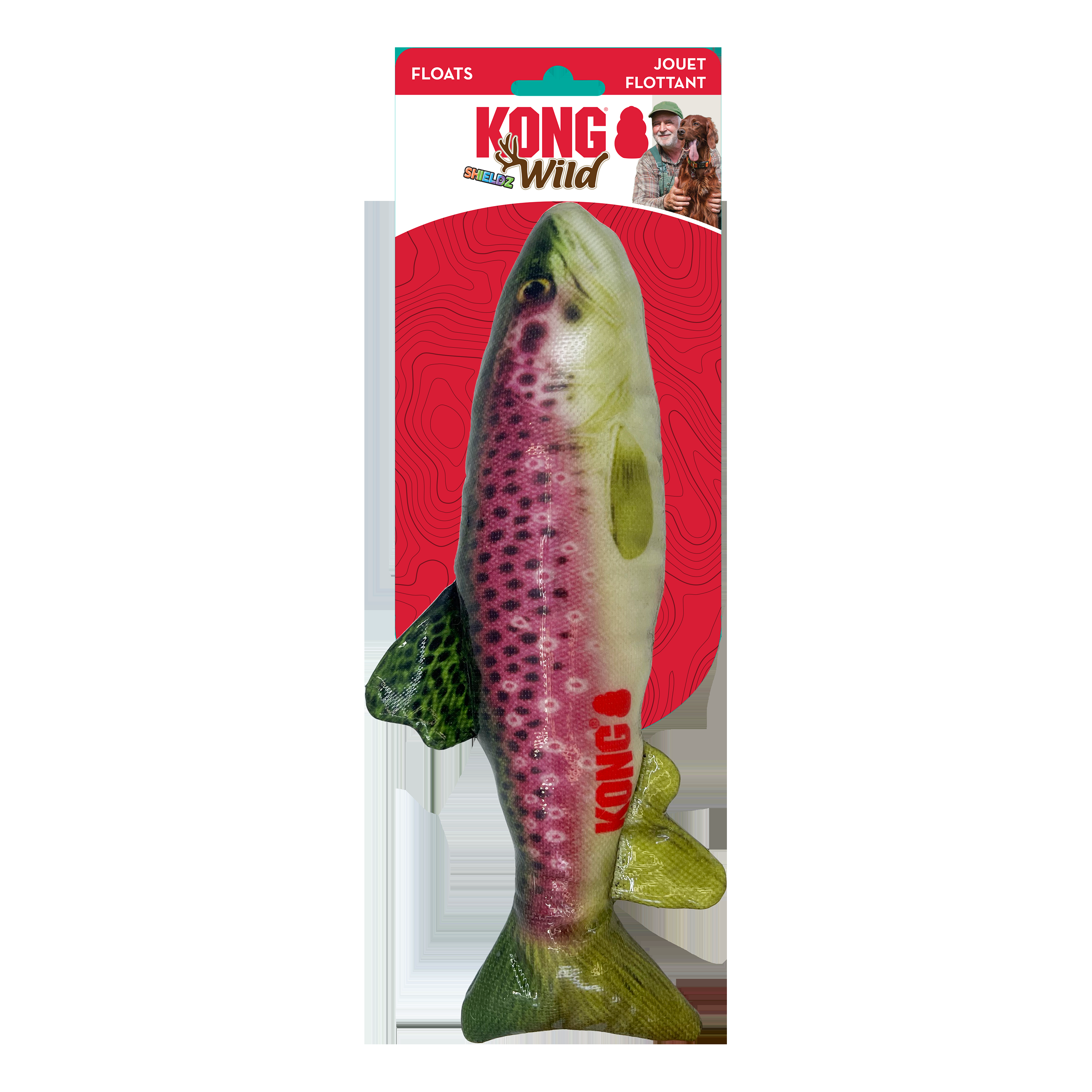 KONG Wild Shieldz Trout - Image 2