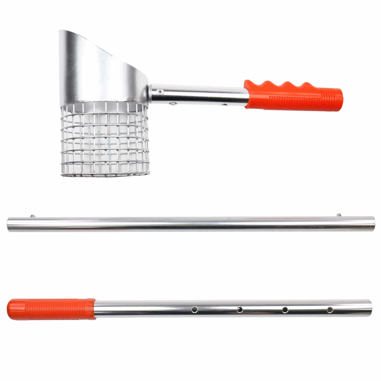 RTG 2-in-1 Deluxe Adjustable Anodized Aluminum Sand Scoop - Image 2