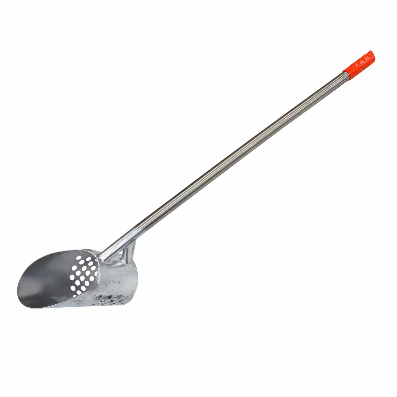 RTG 6’ Monster Stainless Steel Water Scoop with 5/8" Holes - Image 1
