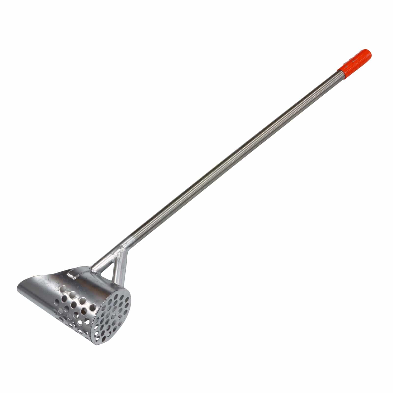 RTG 6’ Monster Stainless Steel Water Scoop with 5/8" Holes - Image 2