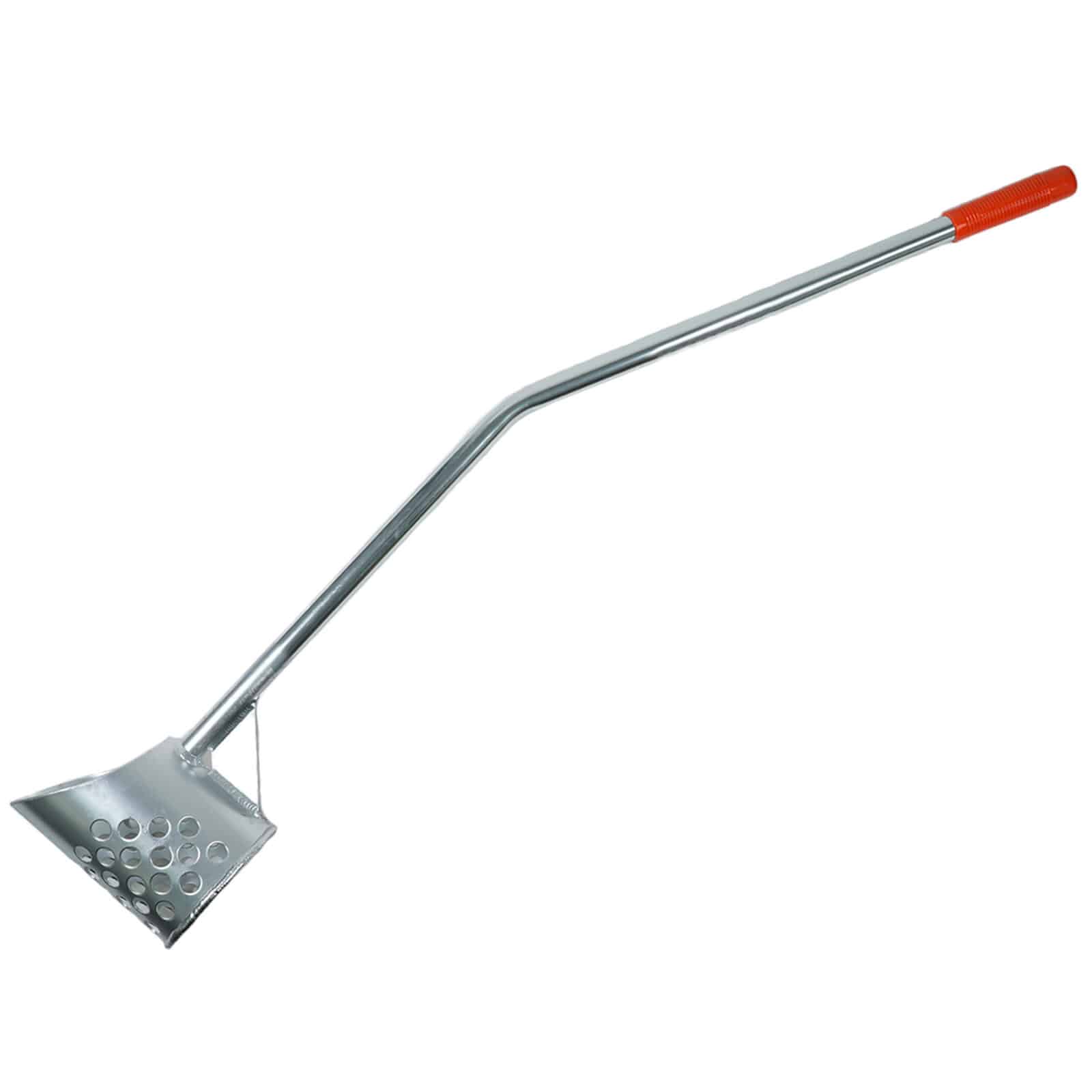 RTG Curved Handle Aluminum Sand Scoop for Beach Metal Detecting RTGCurve - Image 1