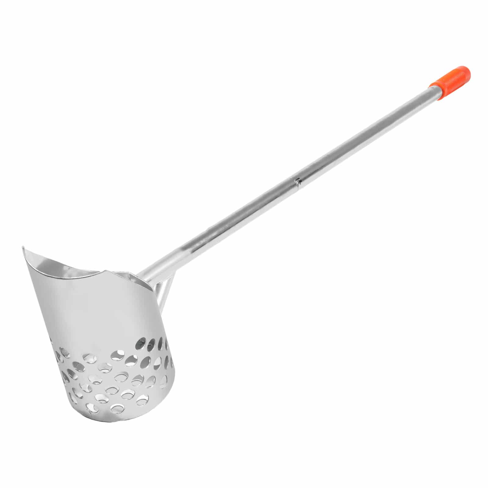 RTG Pro Stainless Steel Metal Detecting Travel Water Scoop with 5/8" Holes - Image 1