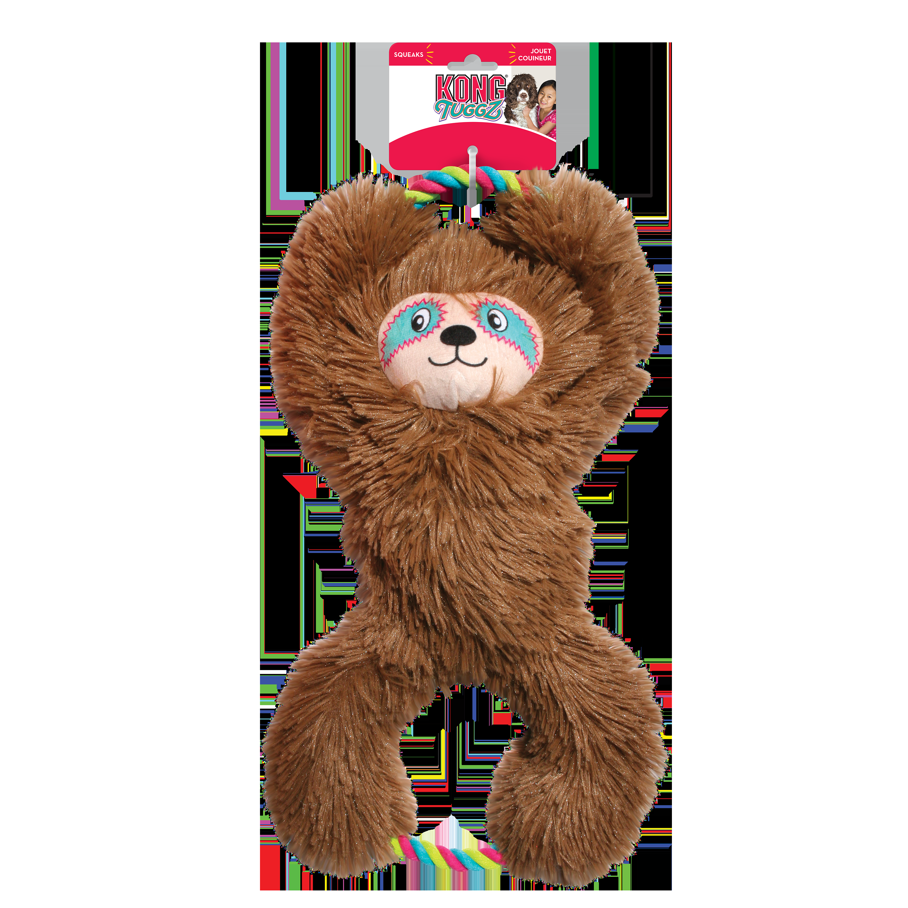 KONG Tuggz Sloth Oct - Image 1