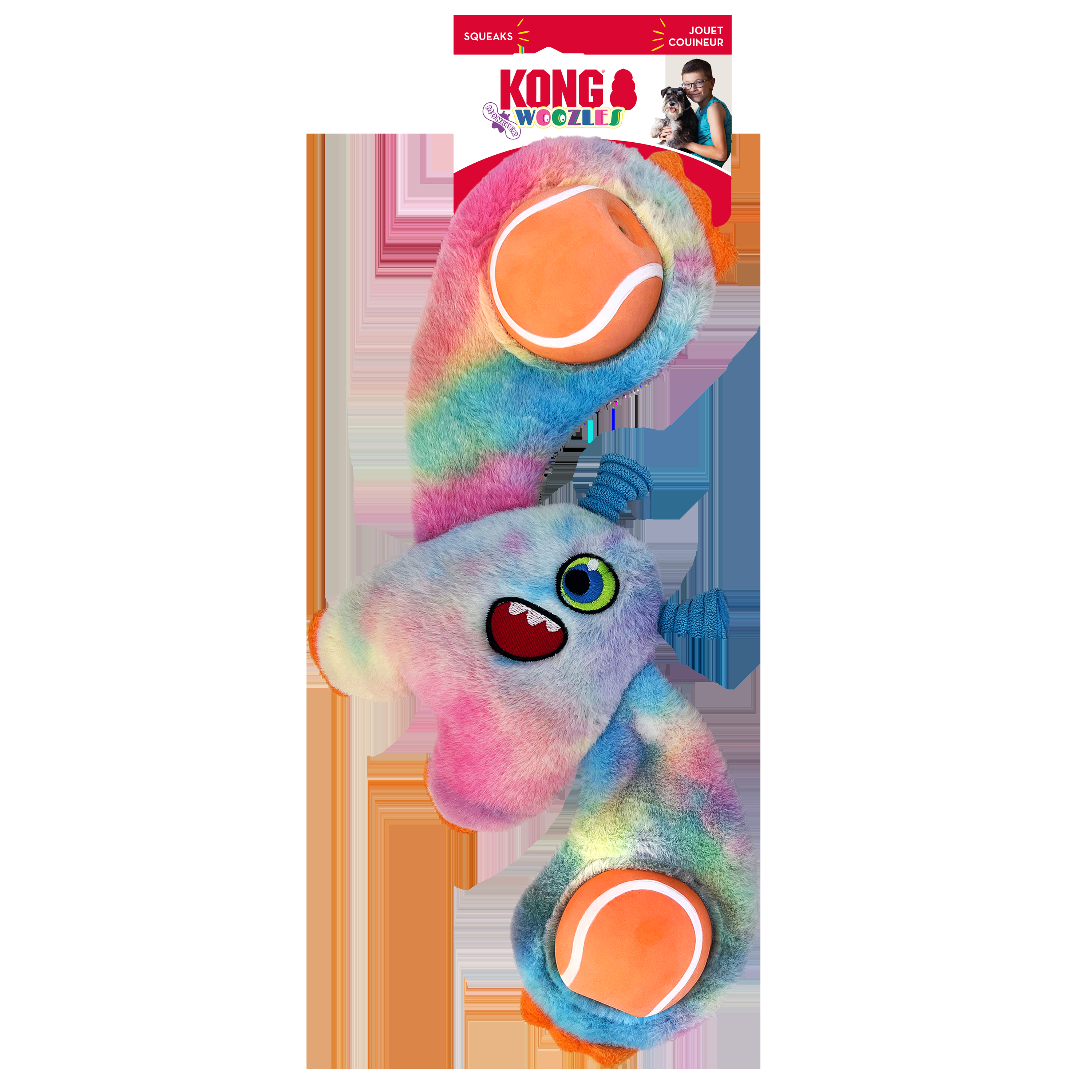 KONG Woozles Monster Assorted EU - Image 2