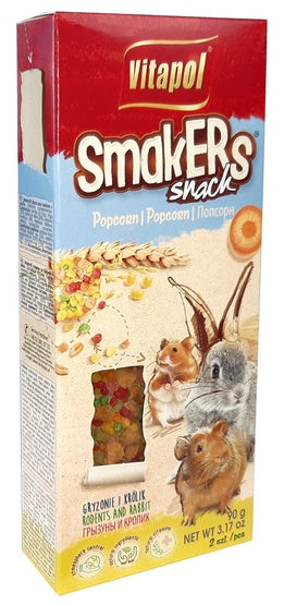 Vitapol Smakers dla gryzoni - popcorn 2szt [1111] - Image 1