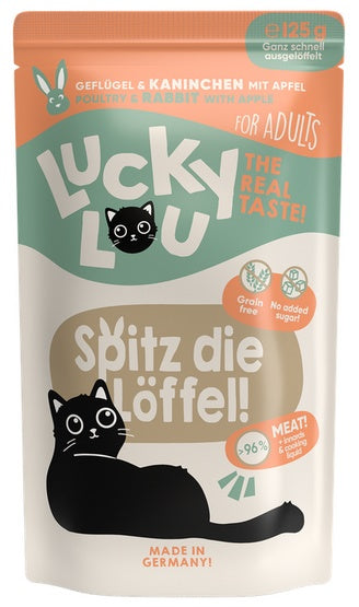 Lucky Lou Lifestage Adult Drób i królik saszetka 125g - Image 2