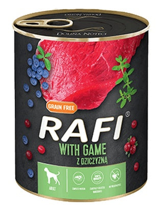 Rafi Pies Dziczyzna puszka 800g - Image 1