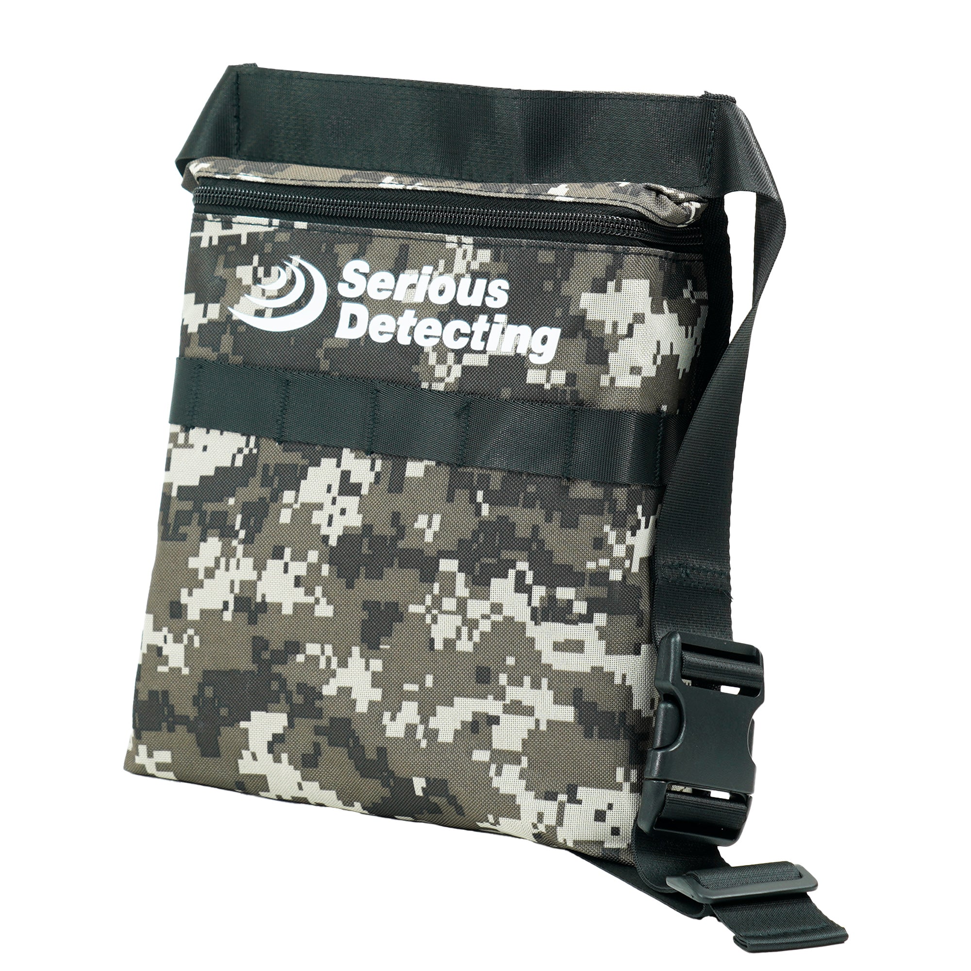 Serious Detecting Camo Bag Metal Detector Finds Bag with 42" Waist Belt - Image 2