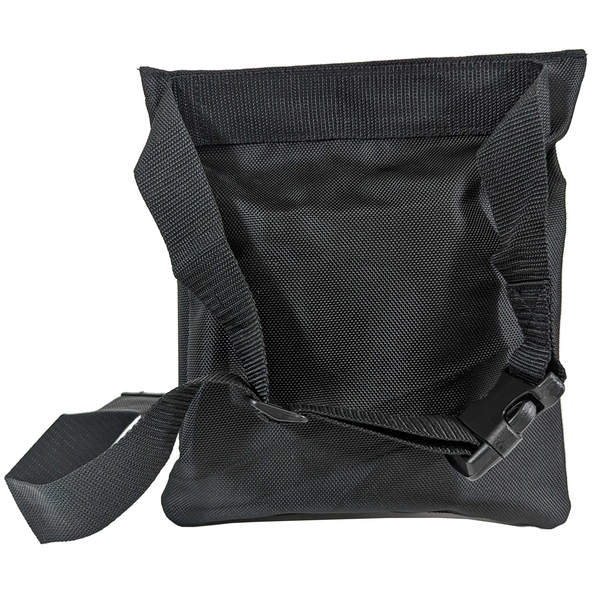 Serious Detecting Mesh Bottom Beach Finds Bag Pouch with 43″ Adjustable Waist Belt & Pinpointer Holster for Metal Detecting - Image 3
