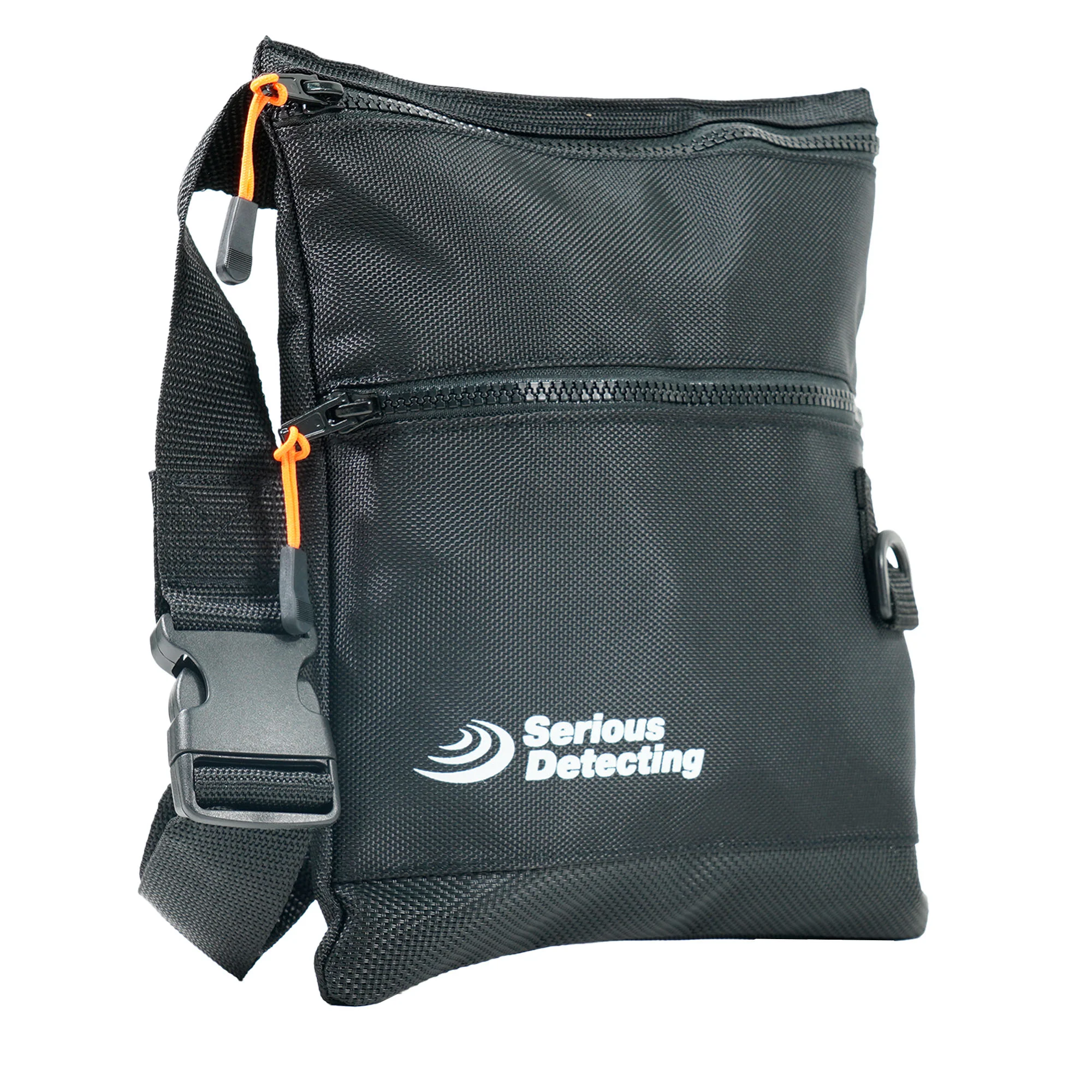 Serious Detecting Mesh Bottom Beach Finds Bag Pouch with 43″ Waist Belt for Metal Detecting - Image 2
