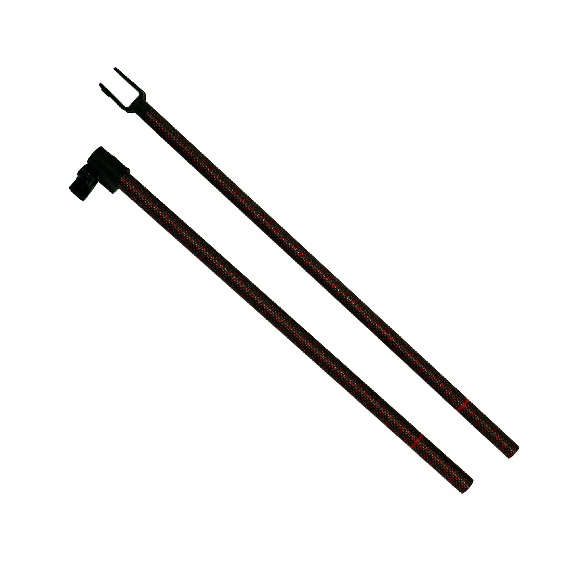 Steve's Detector Rods Red 2-Piece Carbon Manticore Shaft - Image 1