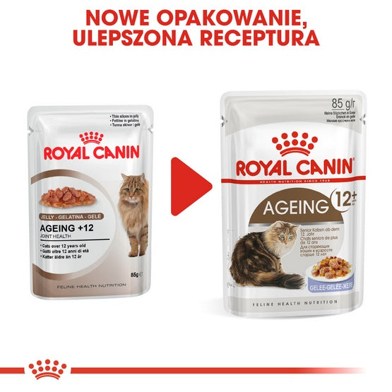 Royal Canin Ageing +12 karma mokra w galaretce dla kotów dojrzałych saszetka 85g - Image 3