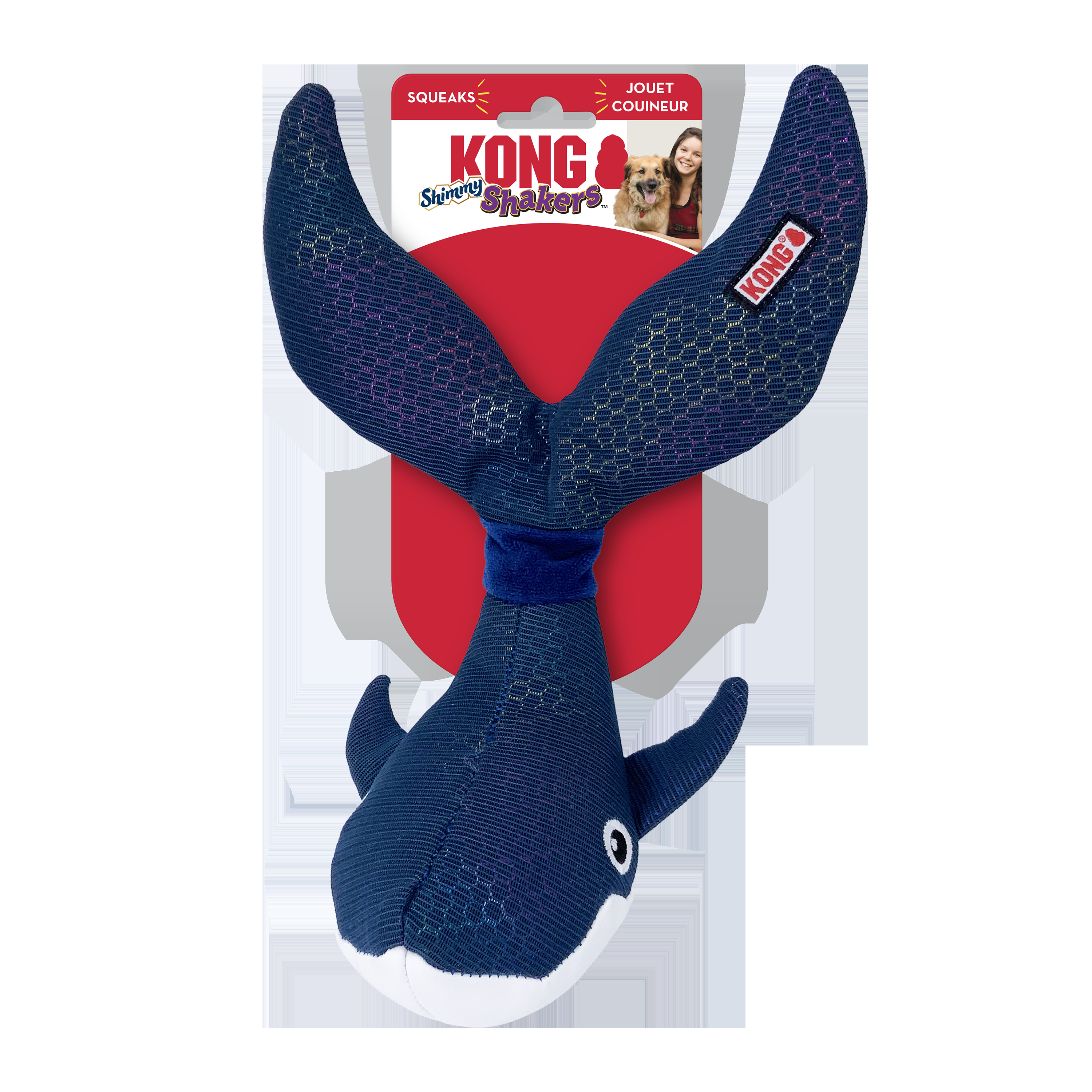 KONG Shakers Shimmy Whale - Image 2