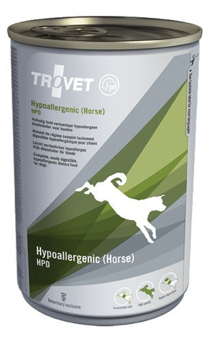 Trovet HPD Hypoallergenic Konina dla psa puszka 400g - Image 1