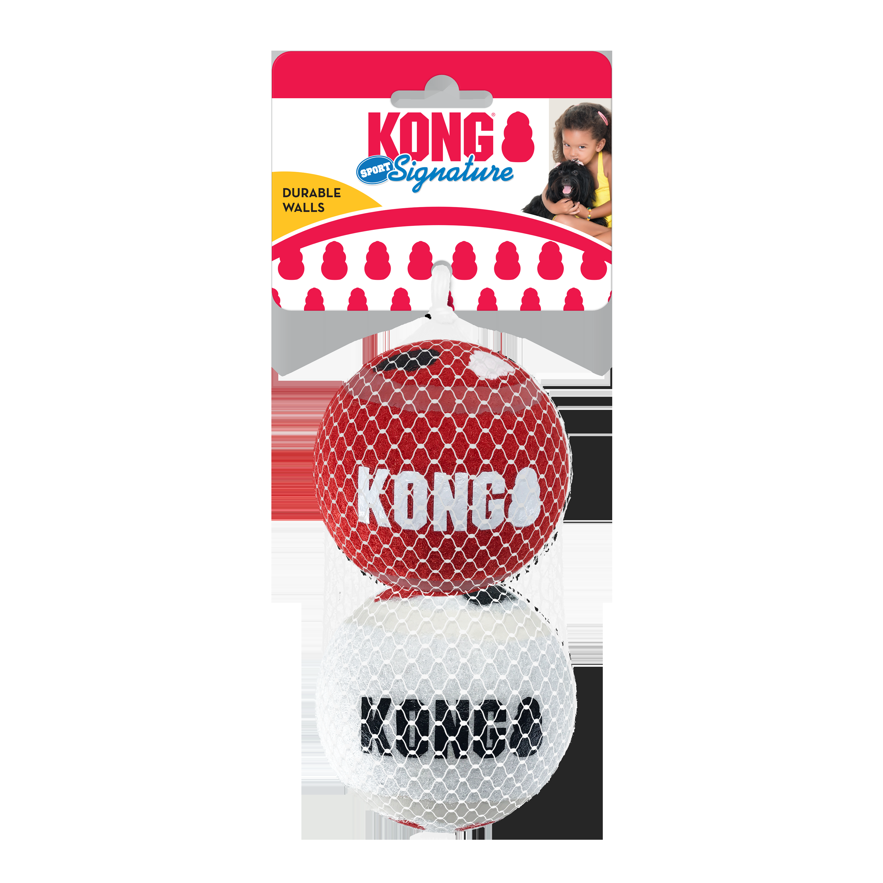 KONG Signature Sport Balls 2-pk Feb - Image 2