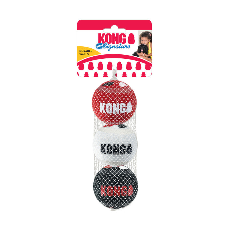 KONG Signature Sport Balls 3-pk Feb - Image 1