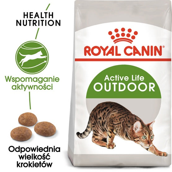 Royal Canin Outdoor karma sucha dla kotów dorosłych, wychodzących na zewnątrz 2kg - Image 1