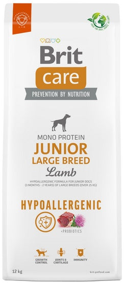 Brit Care Hypoallergenic Junior Large Lamb 12kg - Image 2