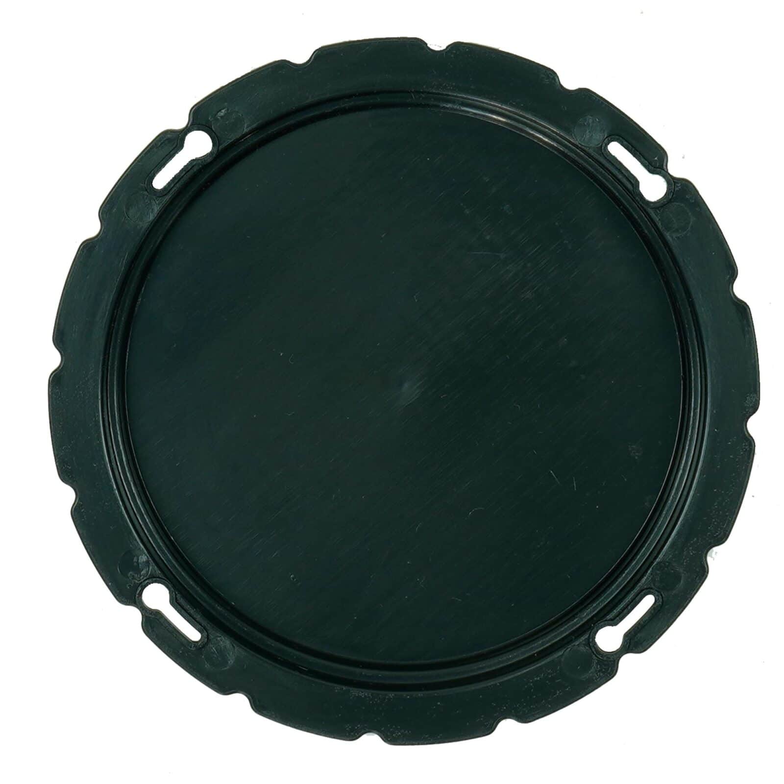 Blue Bowl 4" Black Classifier Lid for Stackable Gold Panning Sifters - Image 1