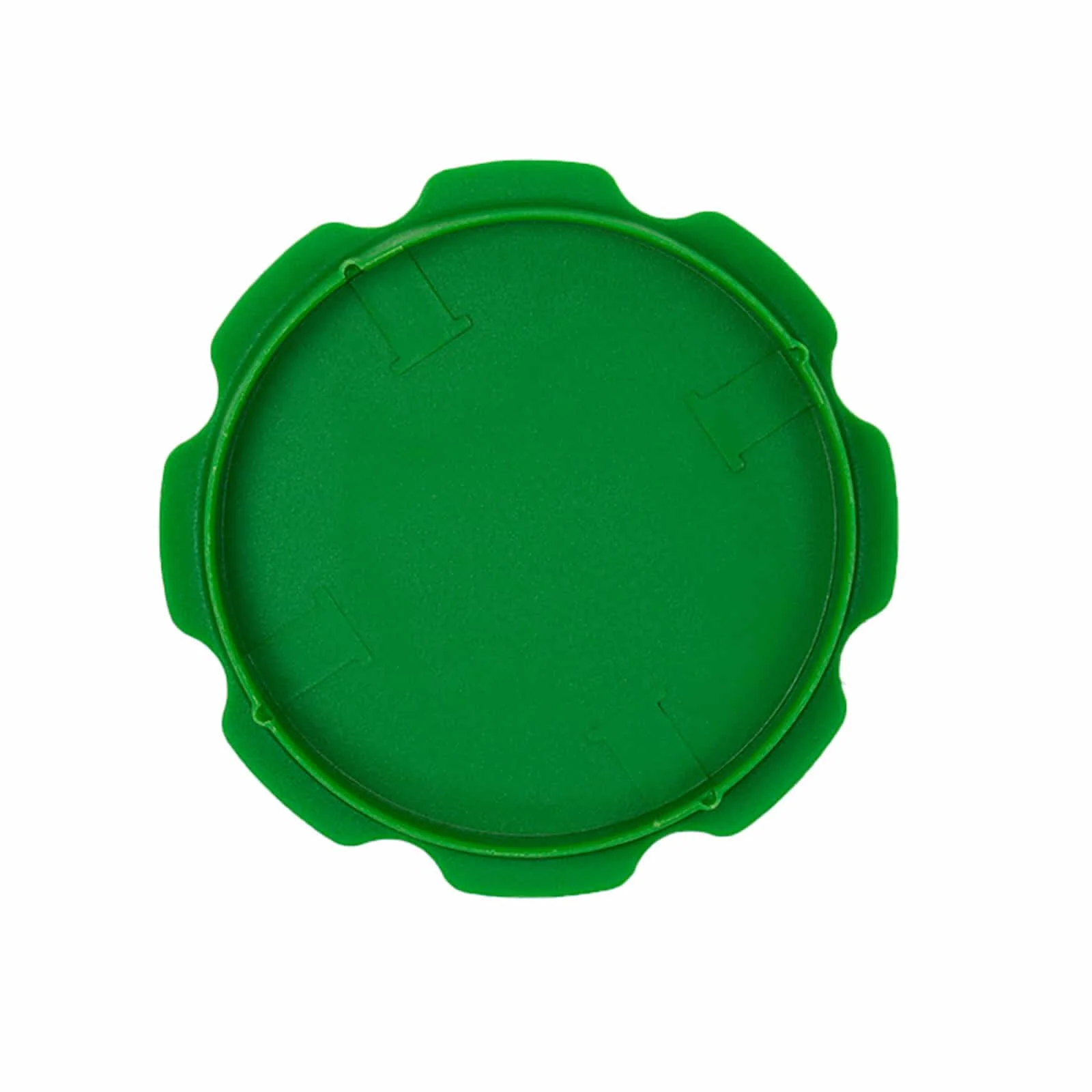 Blue Bowl 4" Green Classifier Lid - Stackable Gold Panning - Image 1