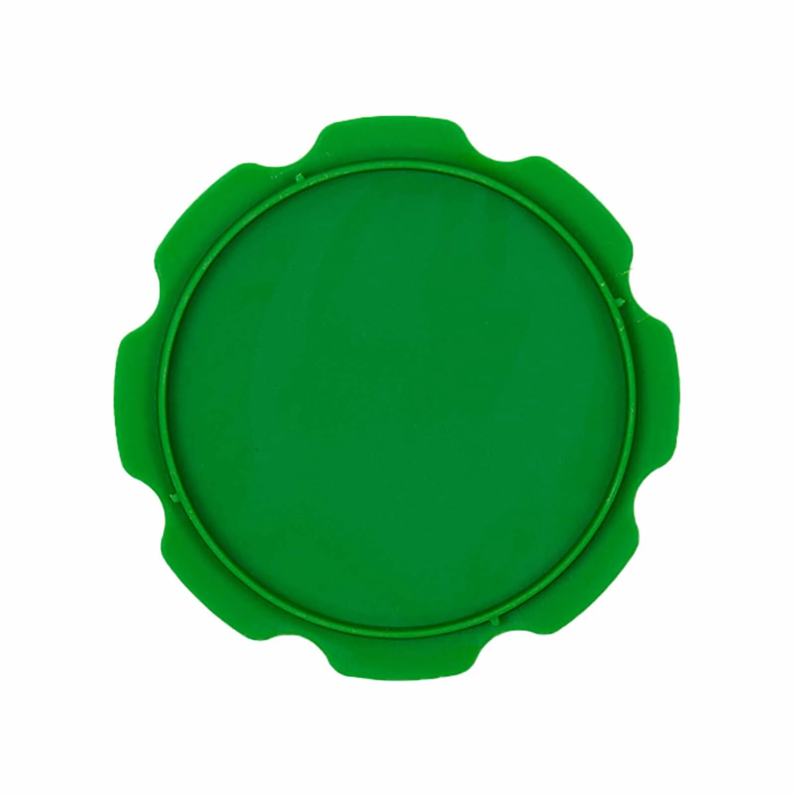 Blue Bowl 4" Green Classifier Lid - Stackable Gold Panning - Image 2
