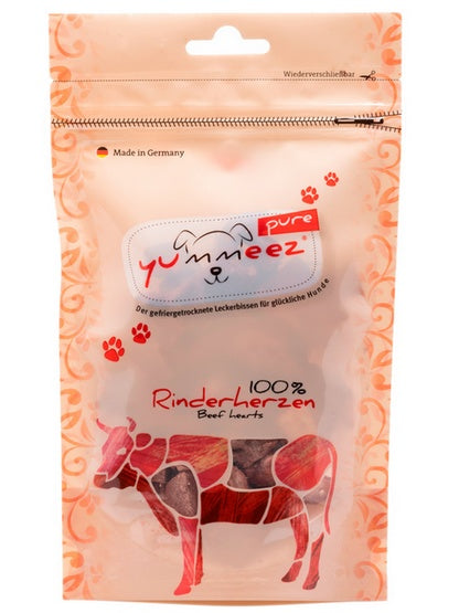 Yummeez Pure serca wołowe 35g - liofilizowany przysmak 100% mięsa - Image 2