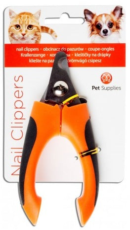 Pet Supplies obcinacz do pazurów dla psa i kota – stal nierdzewna i antypoślizgowy uchwyt