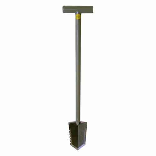 Lesche Sampson Pro-Series Shovel with T-Handle and Serrated Edge - Image 1