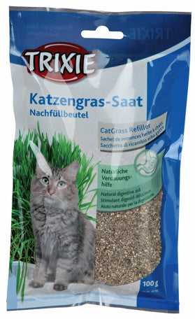 Trixie Trawa dla kota w woreczku 100g [4236] - Image 2
